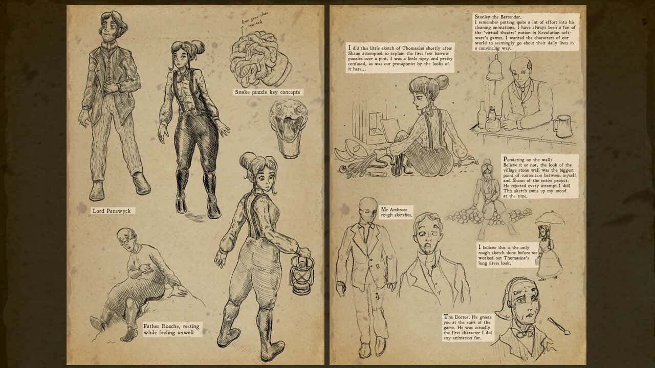 #4. The Excavation of Hob's Barrow - Art Book (GOG) 由: Wadjet Eye Games