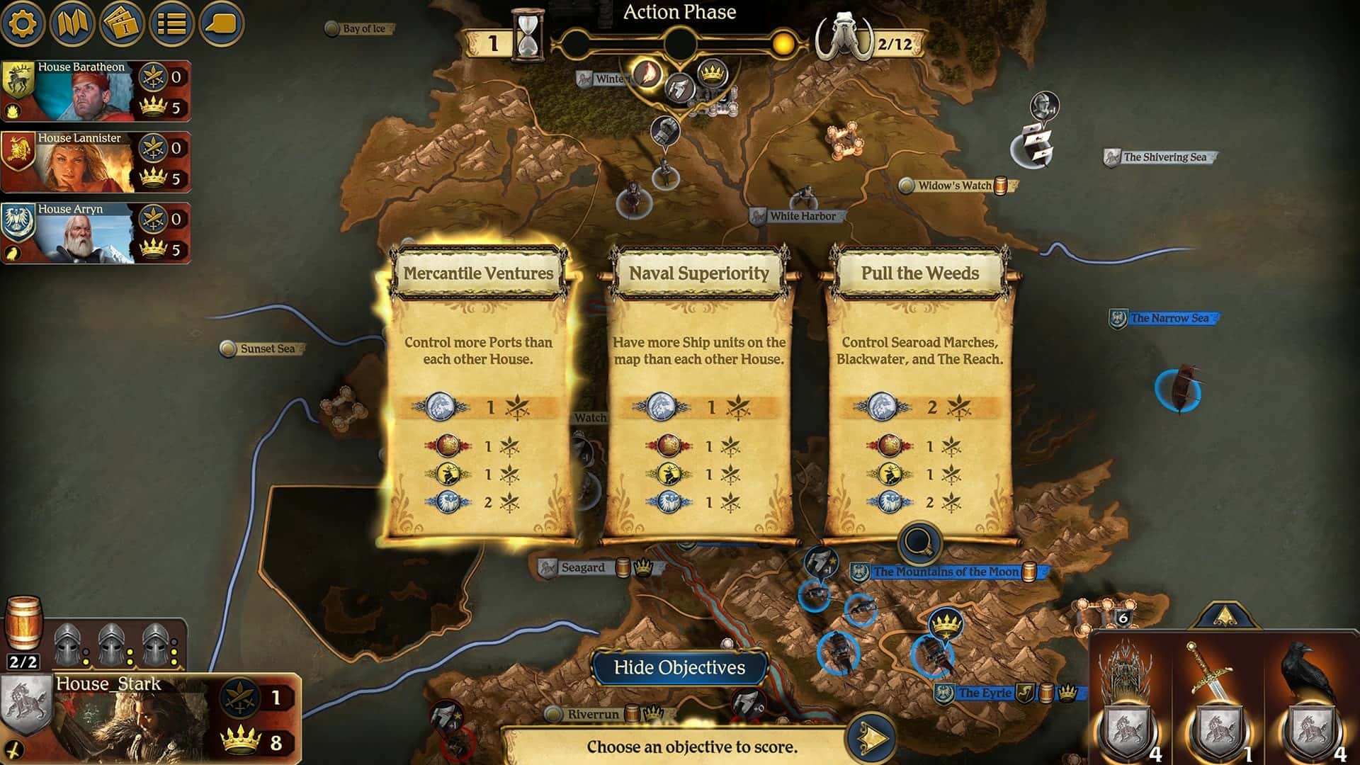 #3. A Game Of Thrones - A Feast For Crows (GOG) Göre: Twin Sails Interactive