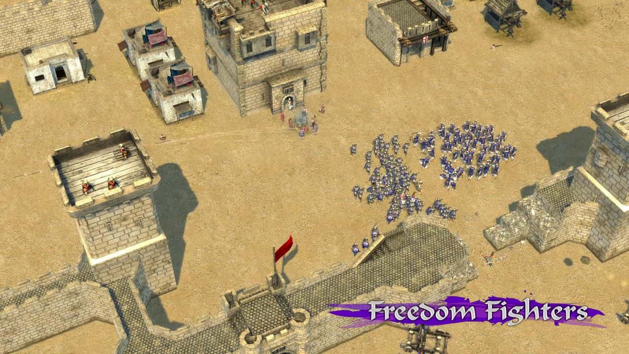 #2. Stronghold Crusader 2: Freedom Fighters mini-campaign (GOG) โดย: FireFly Studios