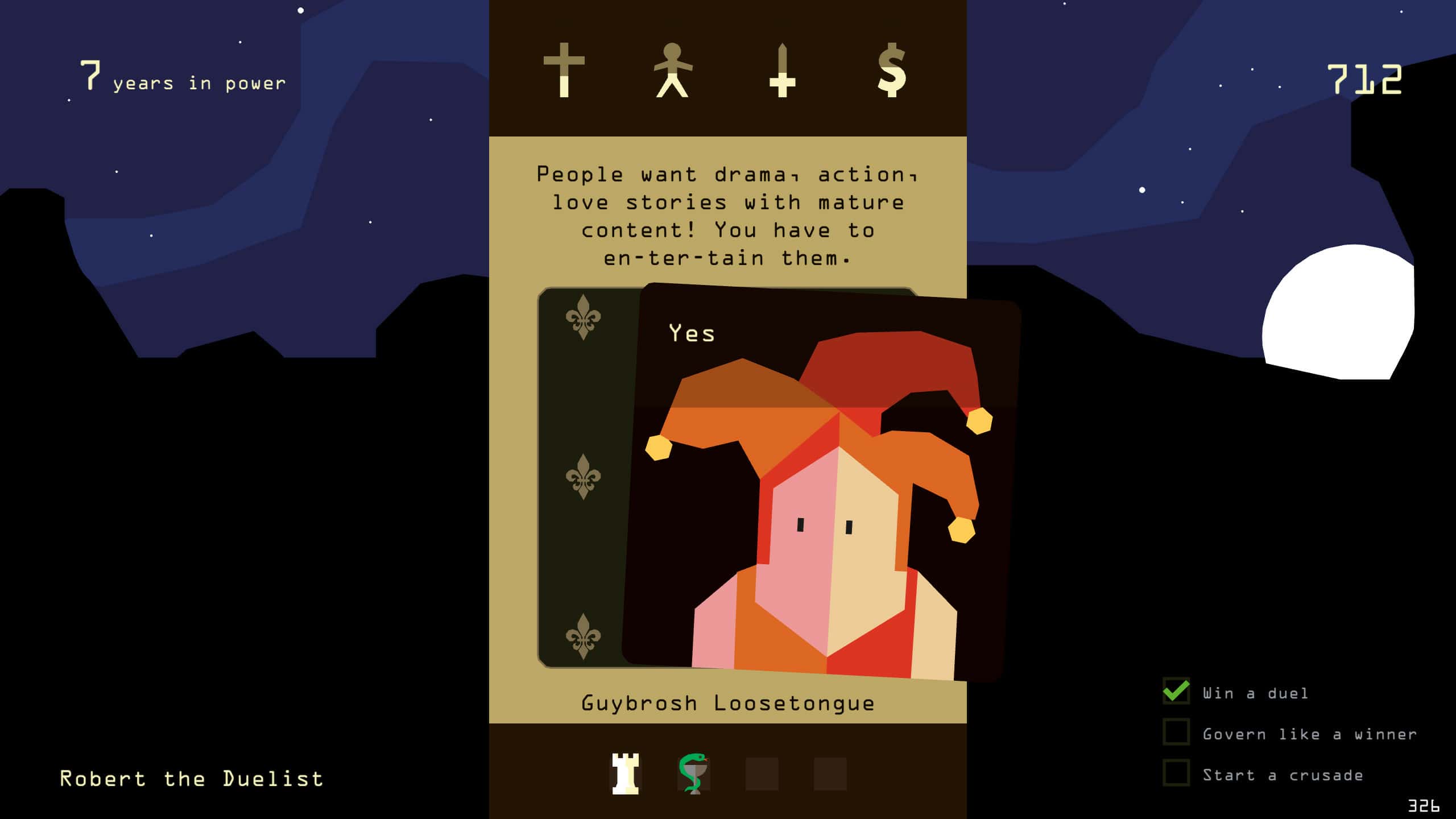 #7. Reigns Collector's Edition Upgrade (GOG) 由: Devolver Digital