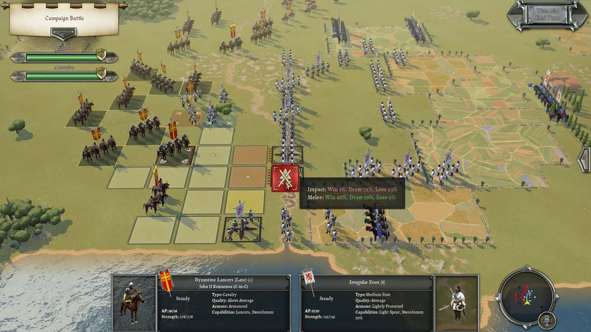 #4. Field of Glory II: Medieval - Swords and Scimitars (GOG) di: Slitherine Ltd.