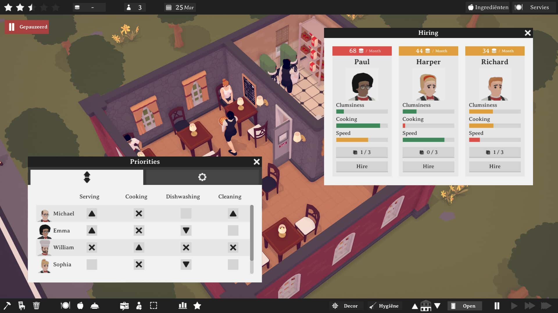 #2. TasteMaker: Restaurant Simulator (GOG) 由: Jelle Booij