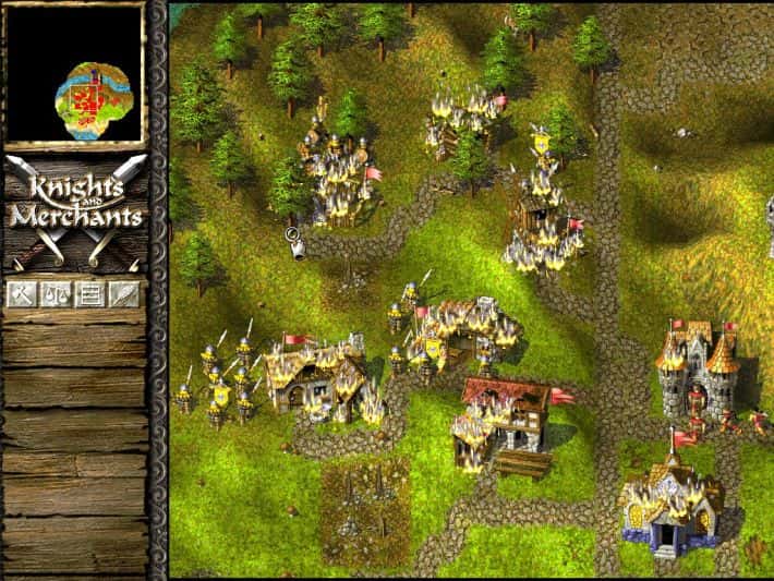 #1. Knights and Merchants (GOG) โดย: TopWare Interactive
