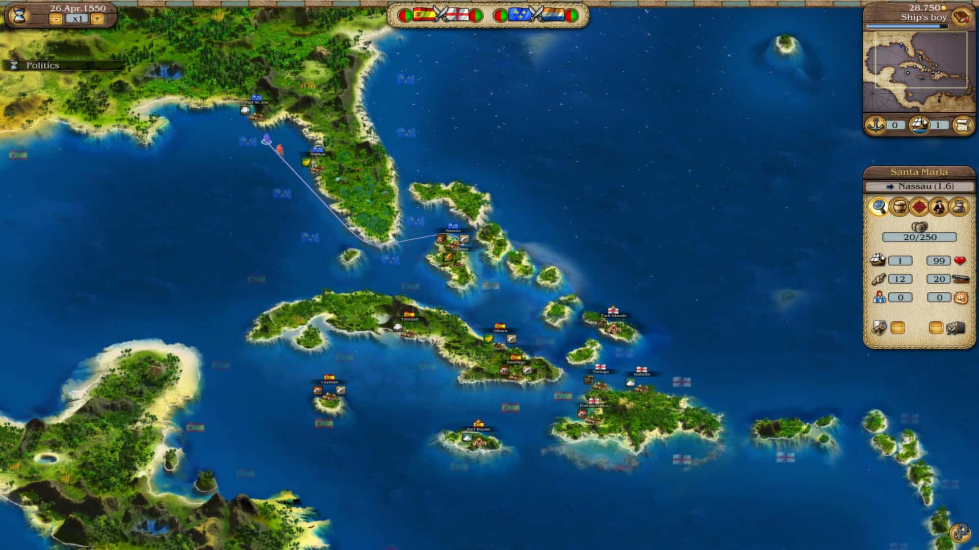 #7. Port Royale 3 Gold (GOG) От: Kalypso Media Digital