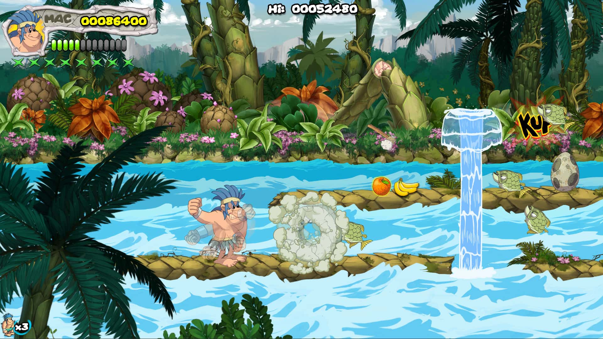 #4. New Joe & Mac - Caveman Ninja (GOG) Bởi: Microids