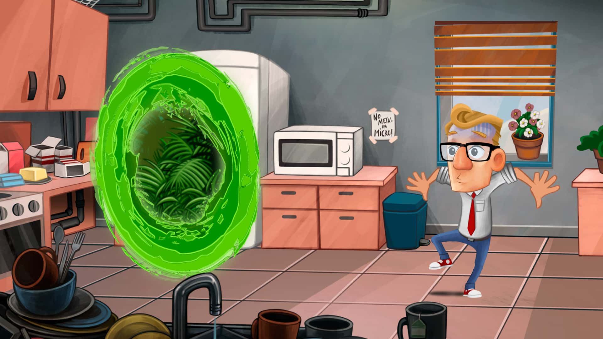 #8. Justin Wack and the Big Time Hack (GOG) De: Warm Kitten