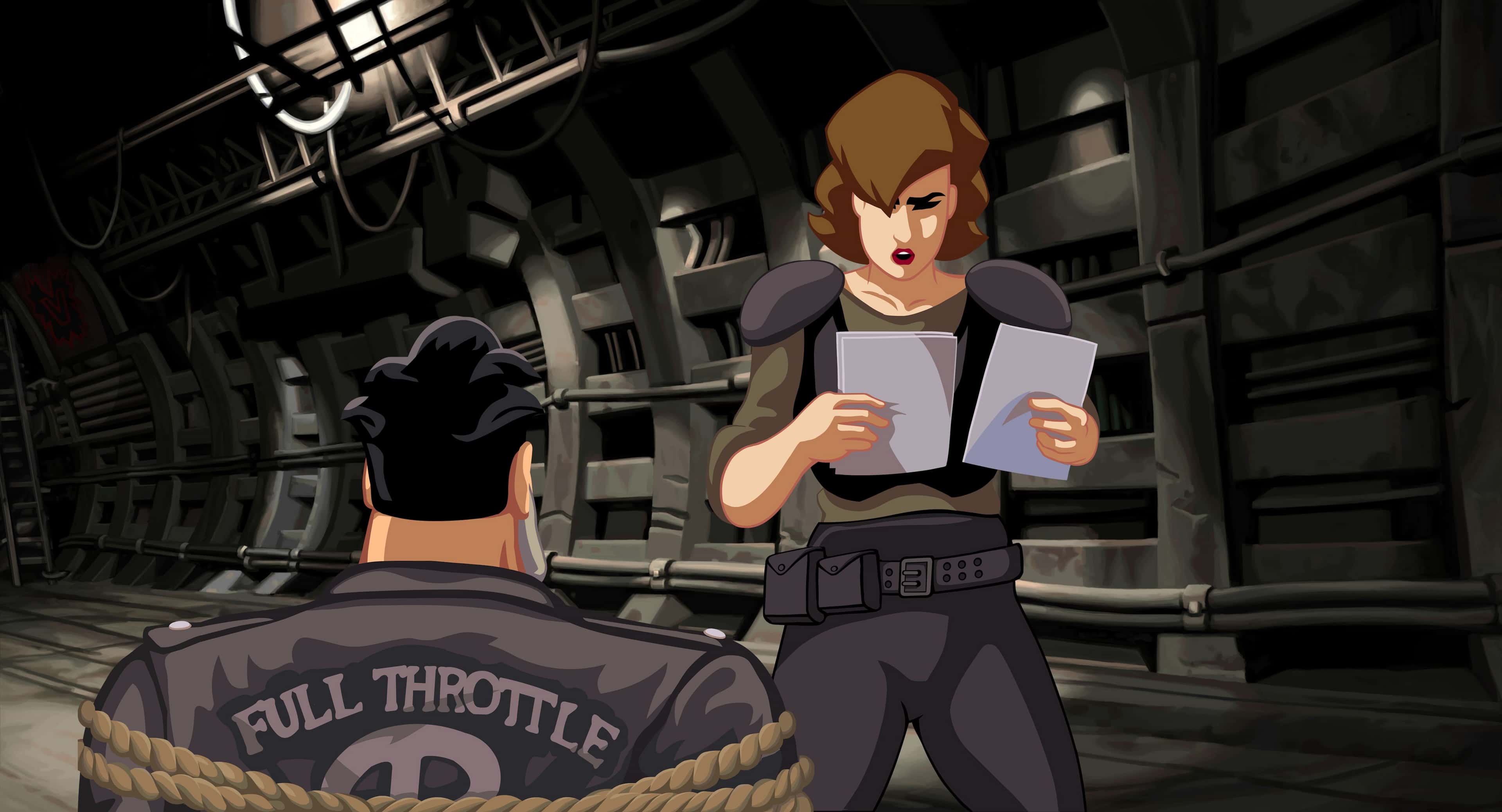 #1. Full Throttle Remastered (GOG) By: Double Fine Productions