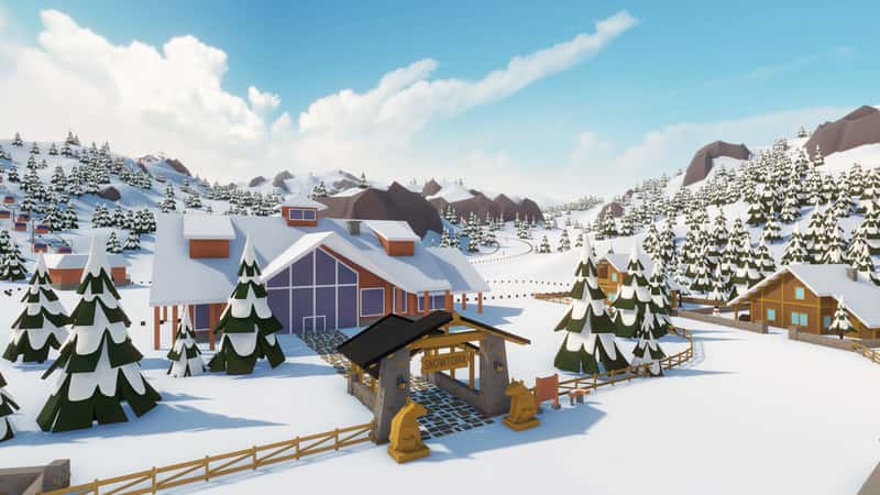 #5. Snowtopia: Ski Resort Builder (GOG) 由: Goblinz Publishing