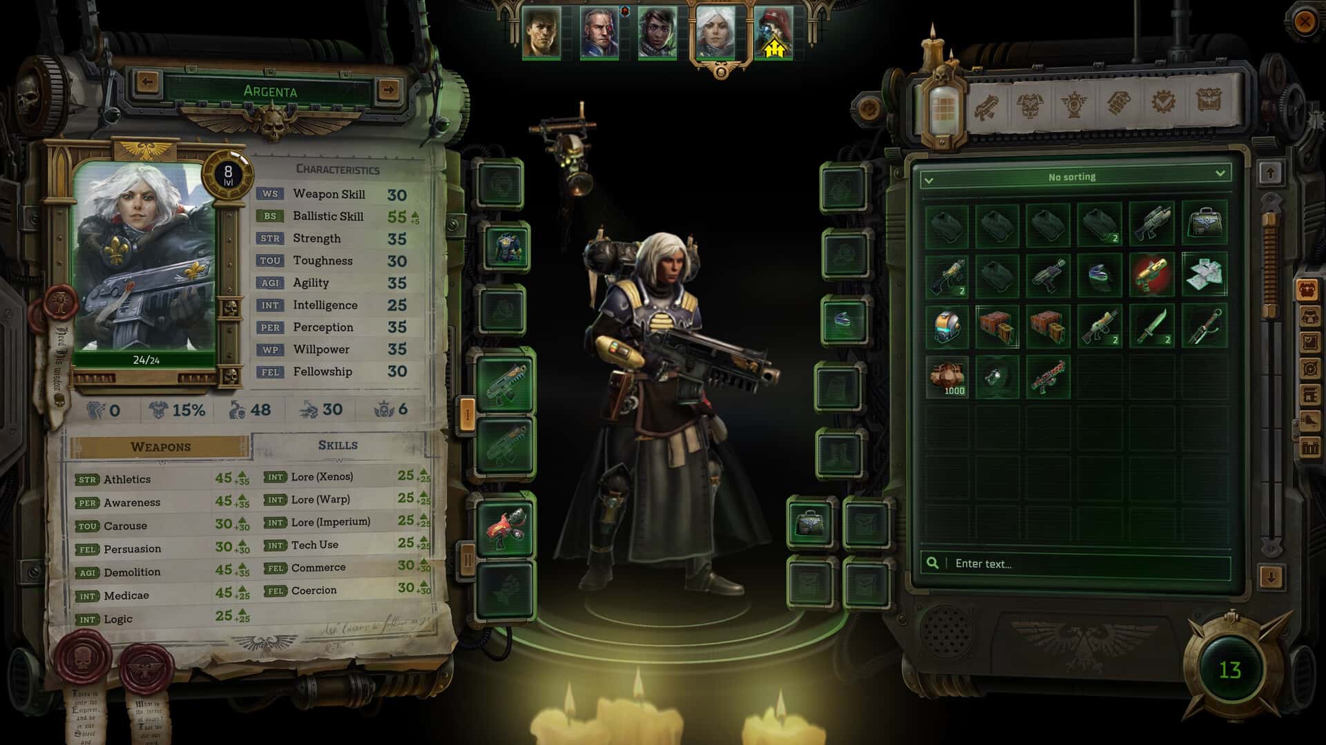 #6. Warhammer 40,000: Rogue Trader Voidfarer Edition (GOG) Göre: Owlcat Games
