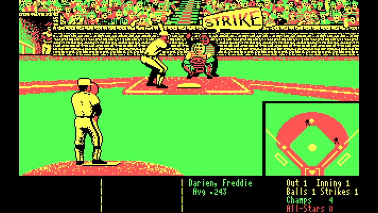 #4. Hardball + Hardball 2 (GOG) By: Atari
