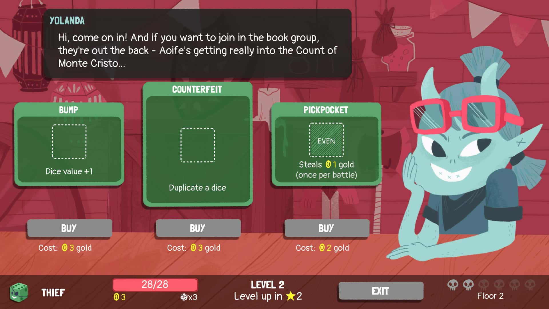 #2. Dicey Dungeons (GOG) Podle: Terry Cavanagh