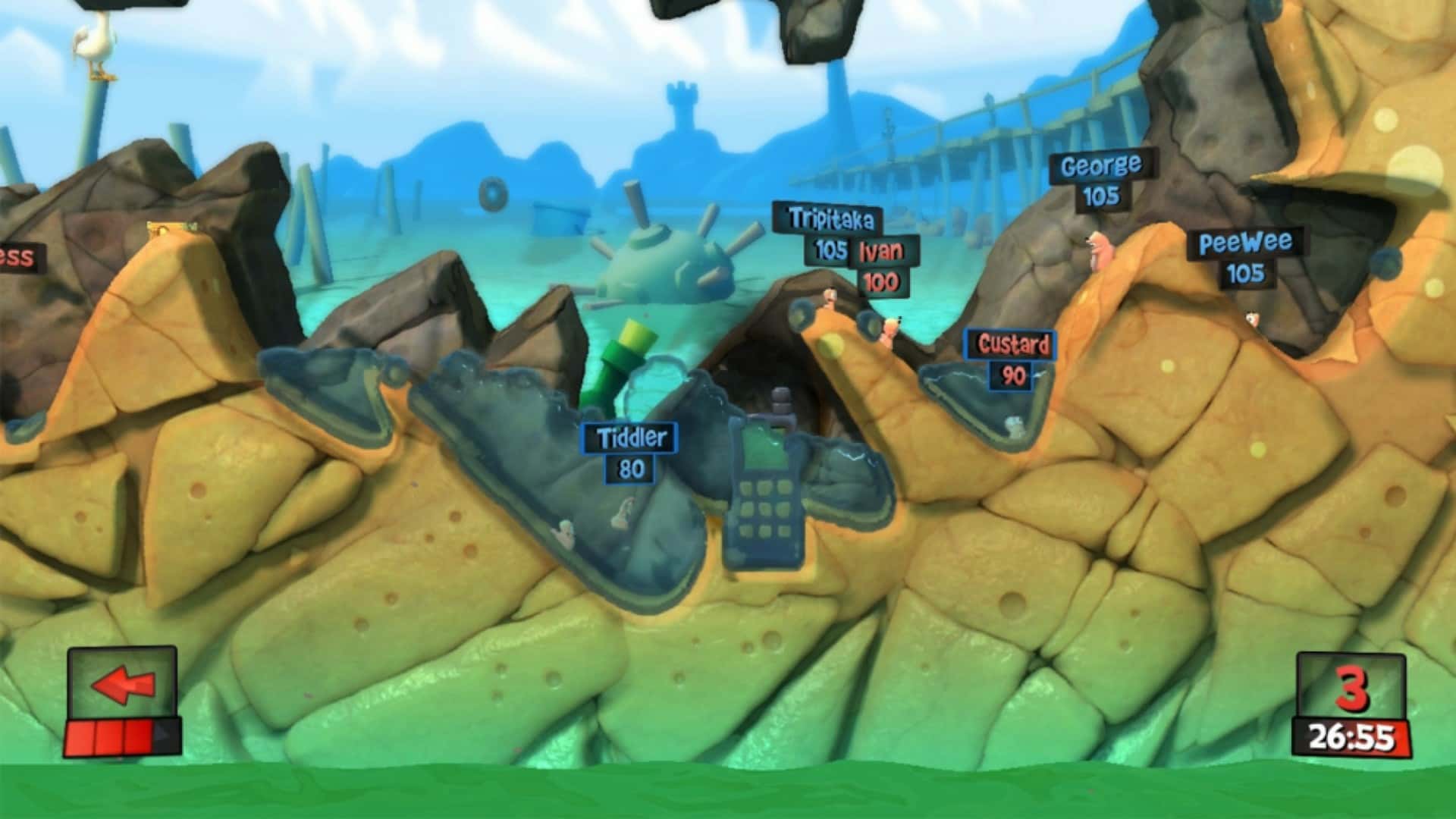 #2. Worms Revolution Gold Edition (GOG) โดย: Team17 Digital LTD.