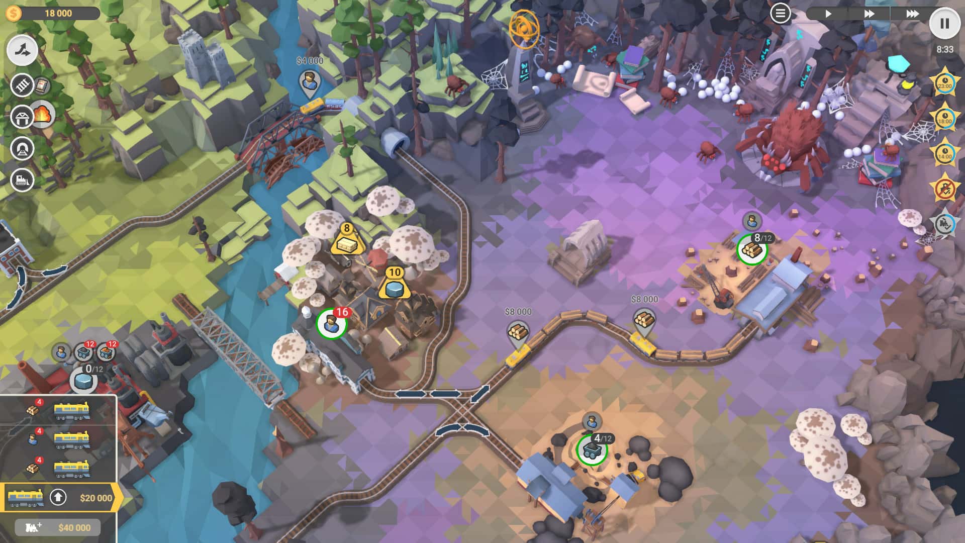 #8. Train Valley 2: Myths & Rails (GOG) 由: Flazm