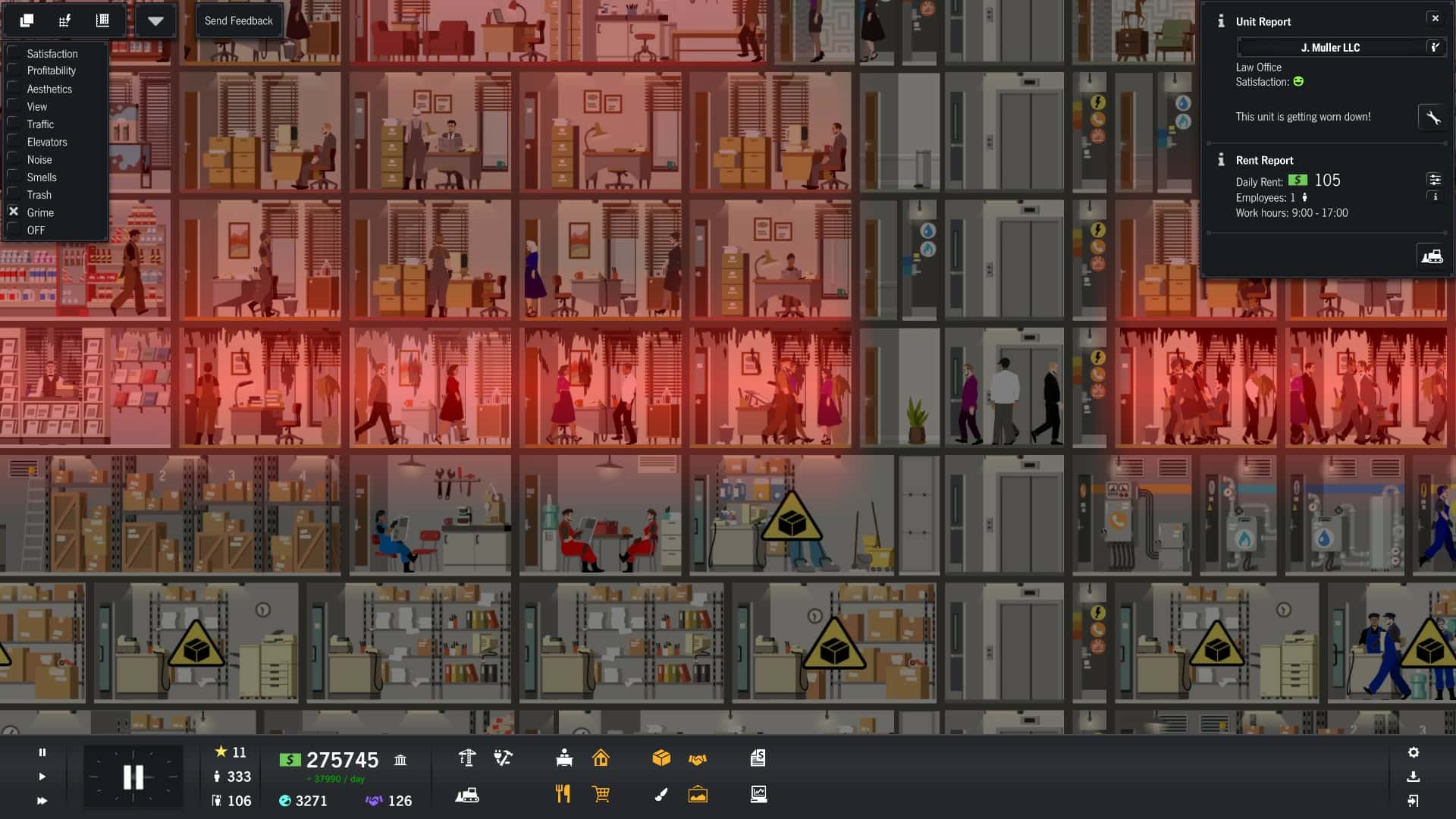 #1. Project Highrise (GOG) Podle: Kasedo Games