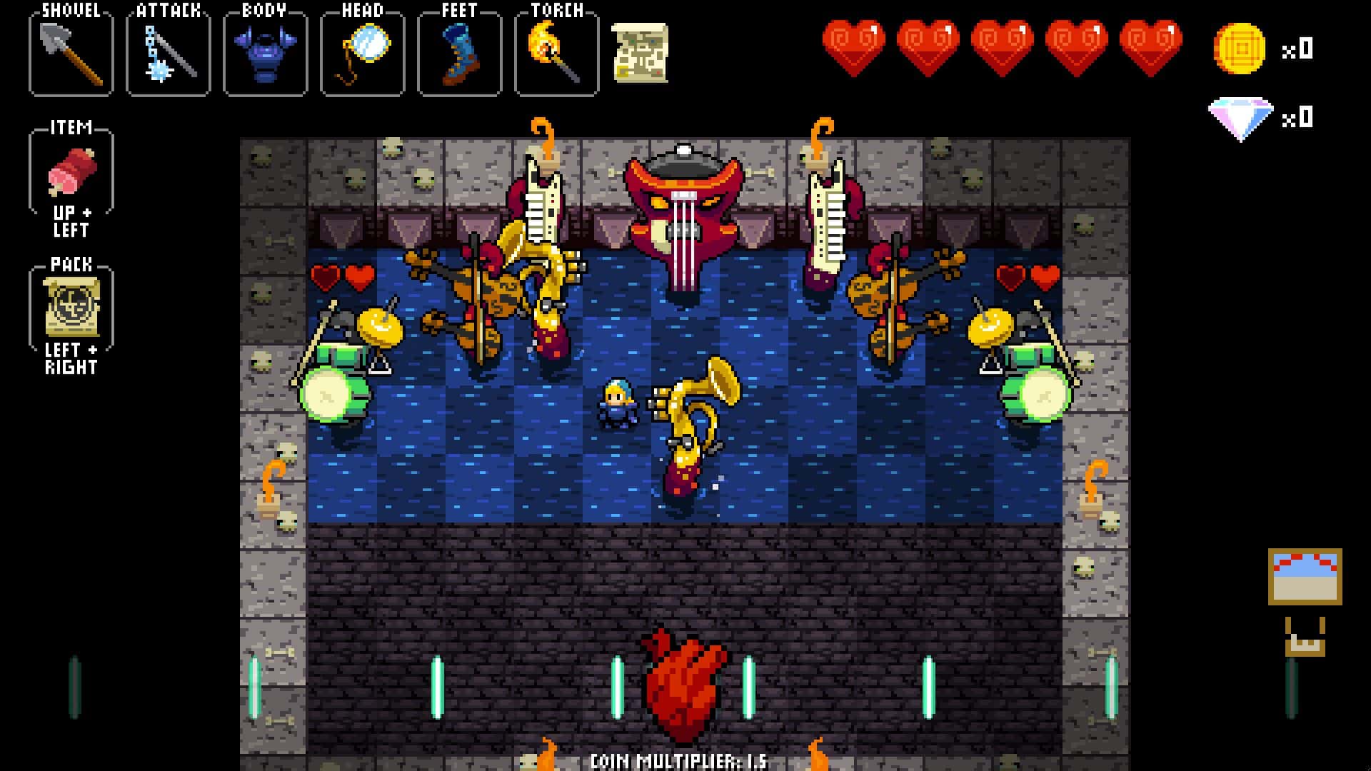 #7. Crypt of the NecroDancer (GOG) 由: Brace Yourself Games