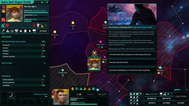 #6. Star Dynasties Bloodlines (GOG) Με: Iceberg Interactive