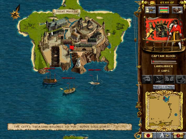 #9. Corsairs Gold (GOG) โดย: Microids