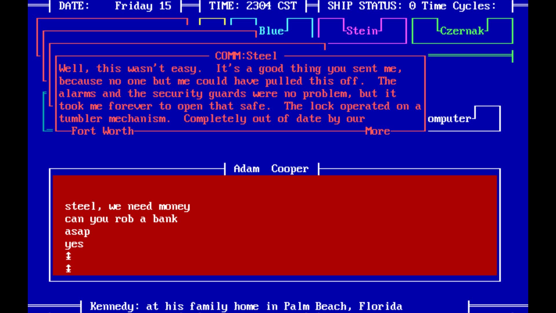 #1. Guardians of Infinity: To Save Kennedy (GOG) โดย: Ziggurat Interactive