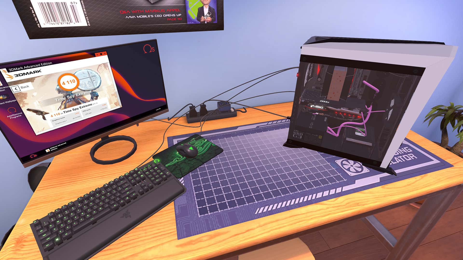 #1. PC Building Simulator (GOG) Bởi: The Irregular Corporation