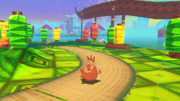 Bubsy 4D Xbox gameplay screenshot 2 of 11
