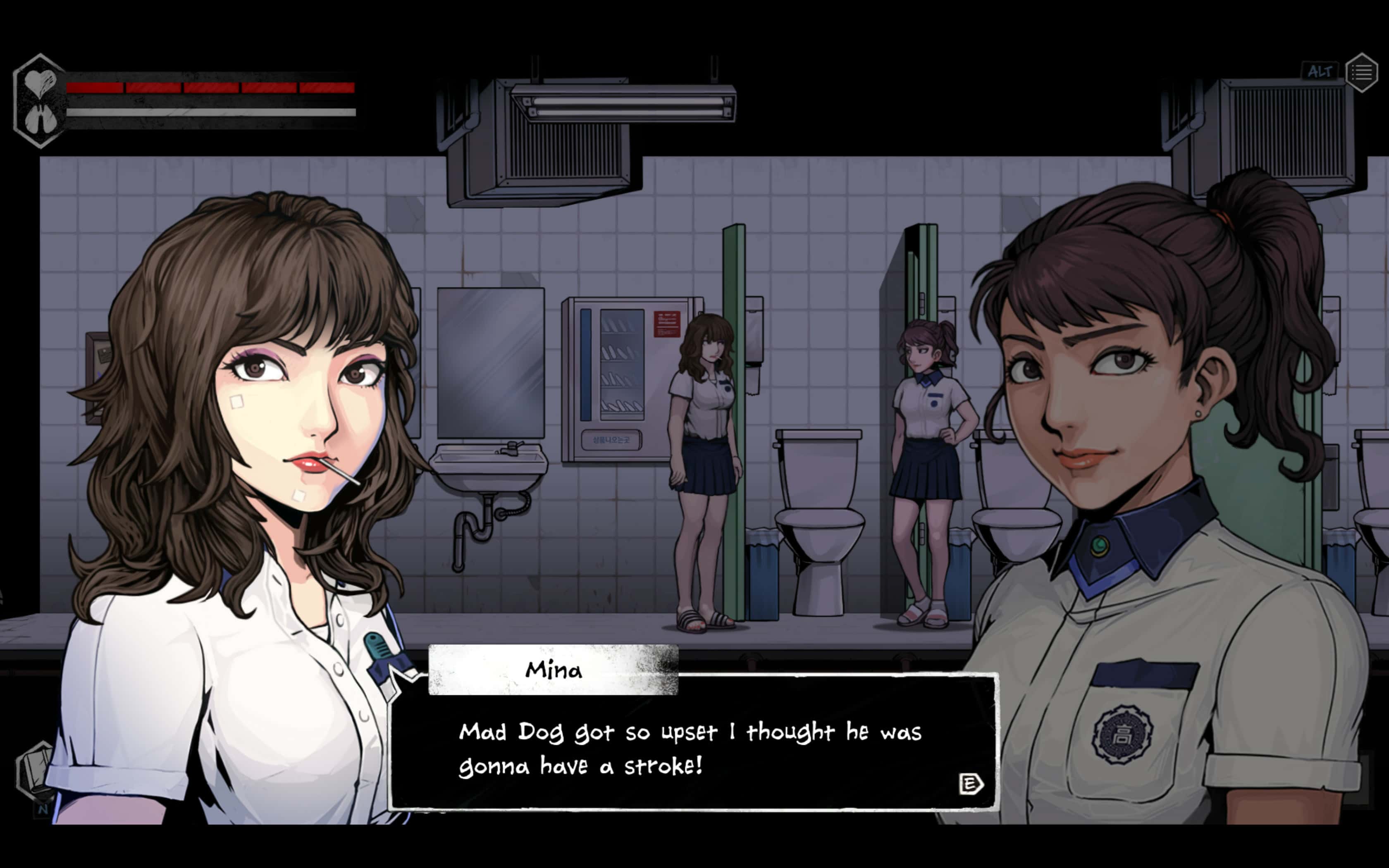 #5. The Coma 2: Vicious Sisters - Mina - School Bully Skin (GOG) By: Headup