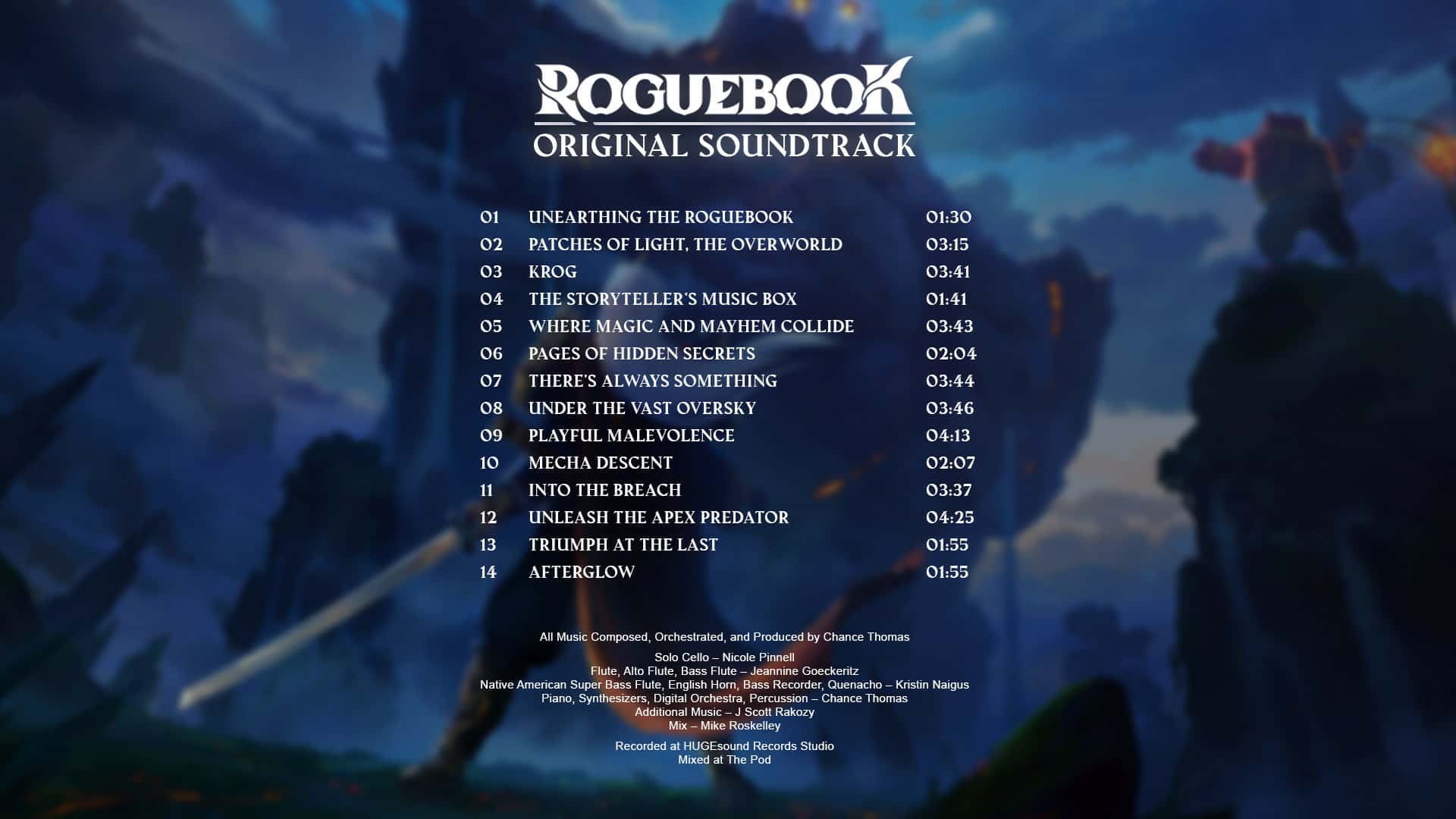 Roguebook - Original Soundtrack (GOG) Bởi: Nacon