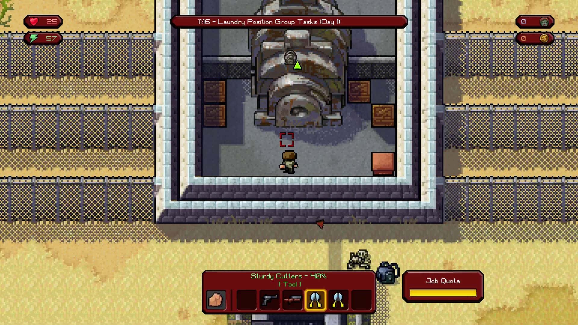 #1. The Escapists: The Walking Dead (GOG) By: Team17 Digital LTD.