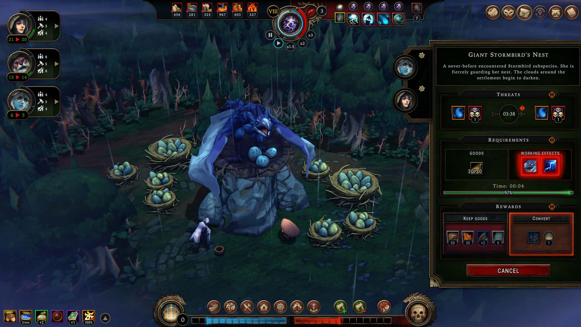 #6. Against the Storm Demo (GOG) By: Hooded Horse