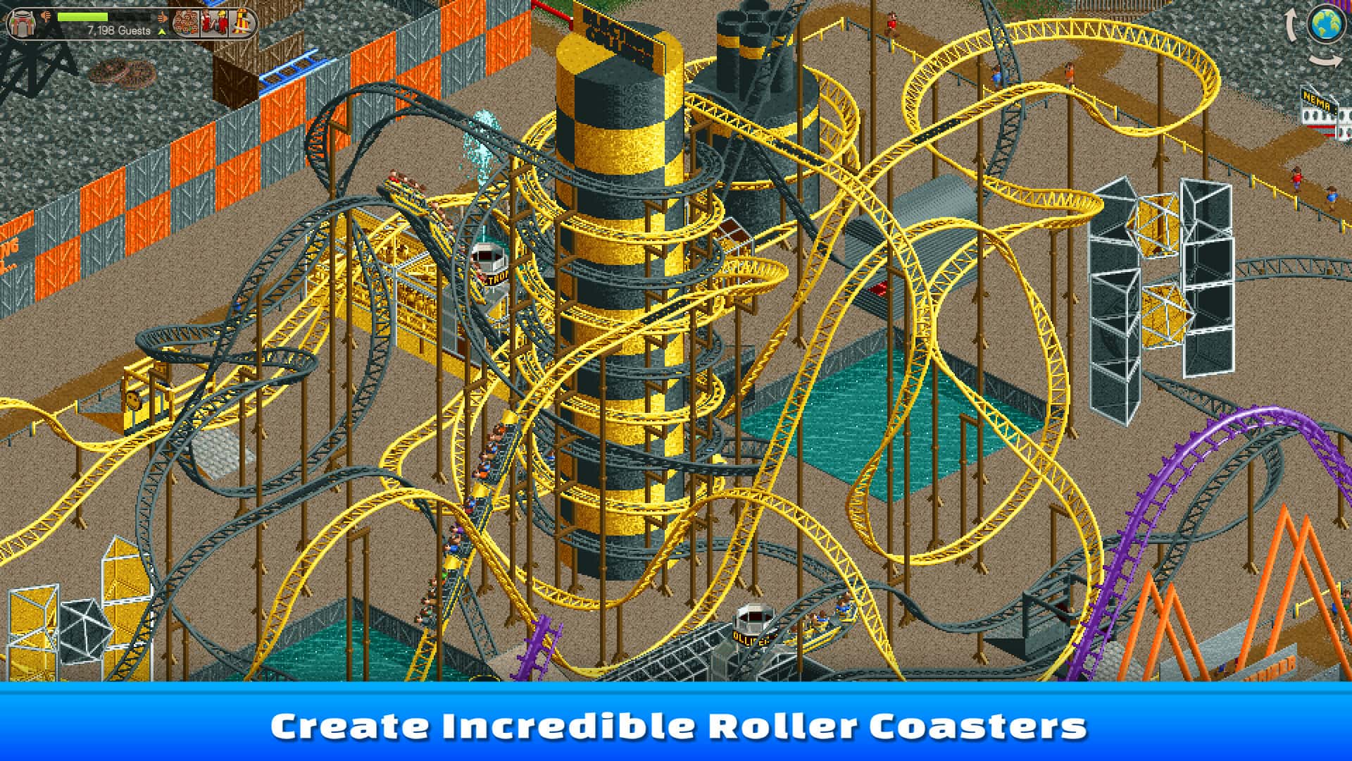 #1. RollerCoaster Tycoon® Classic (GOG) Door: Atari
