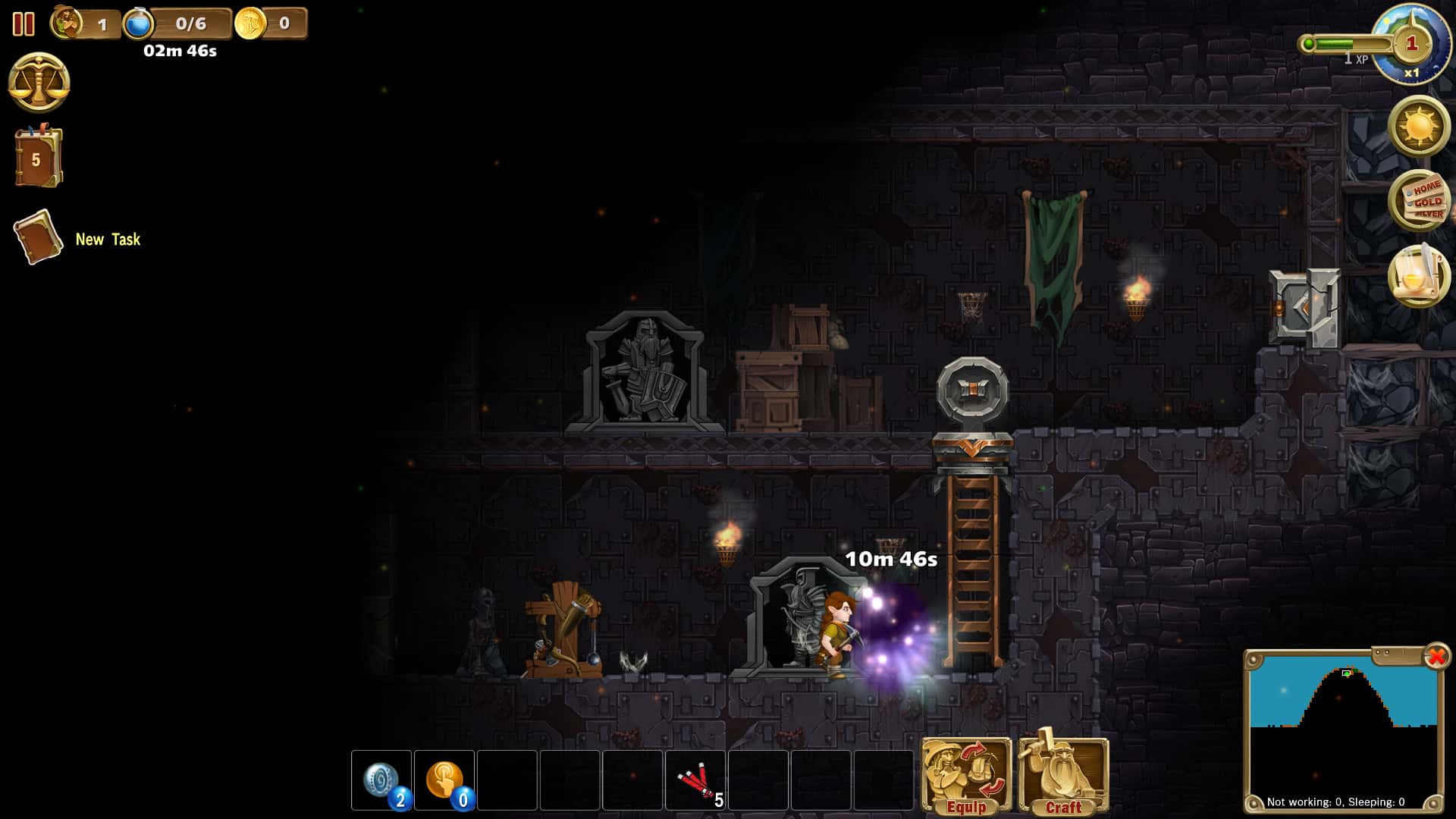 #4. Craft The World - Lonely Mountain (GOG) Bởi: Dekovir Entertainment