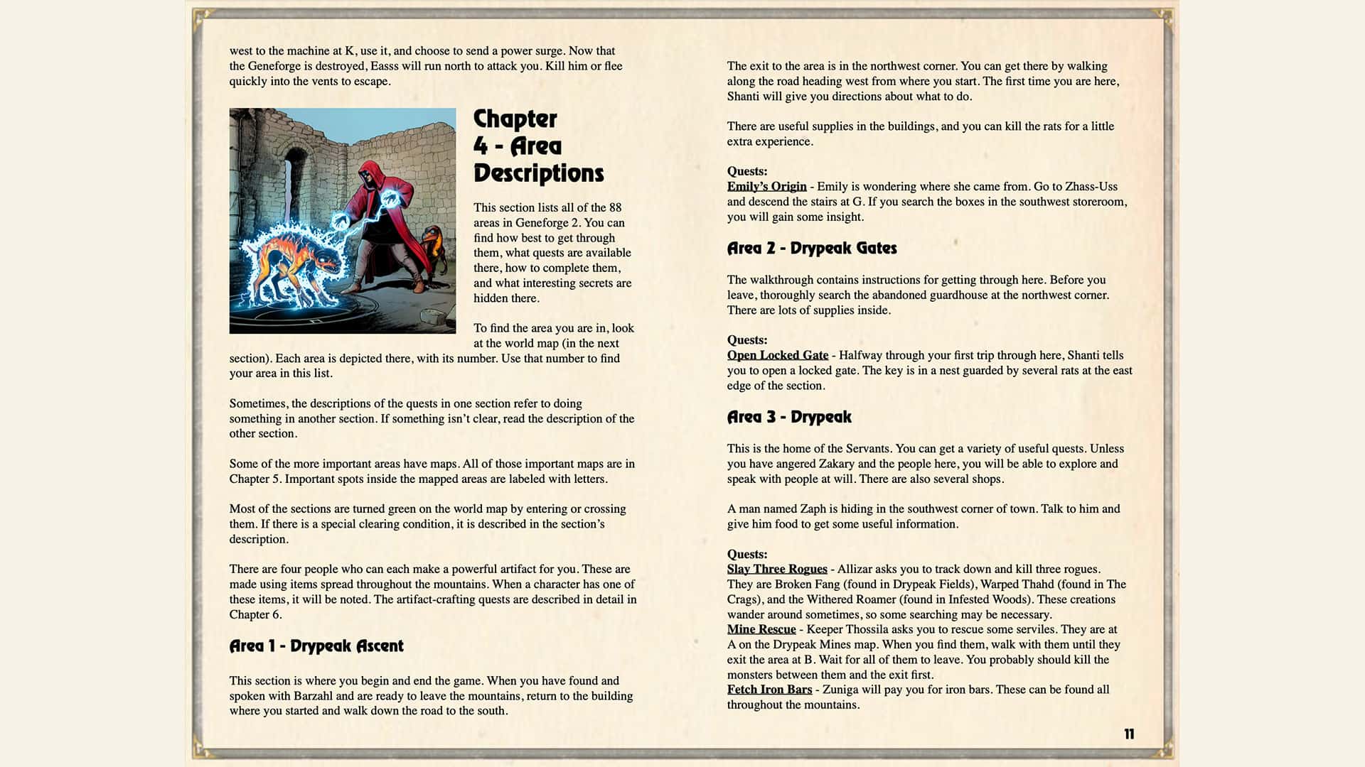 #4. The Geneforge 2 Hintbook & Extras (GOG) 由: Spiderweb Software