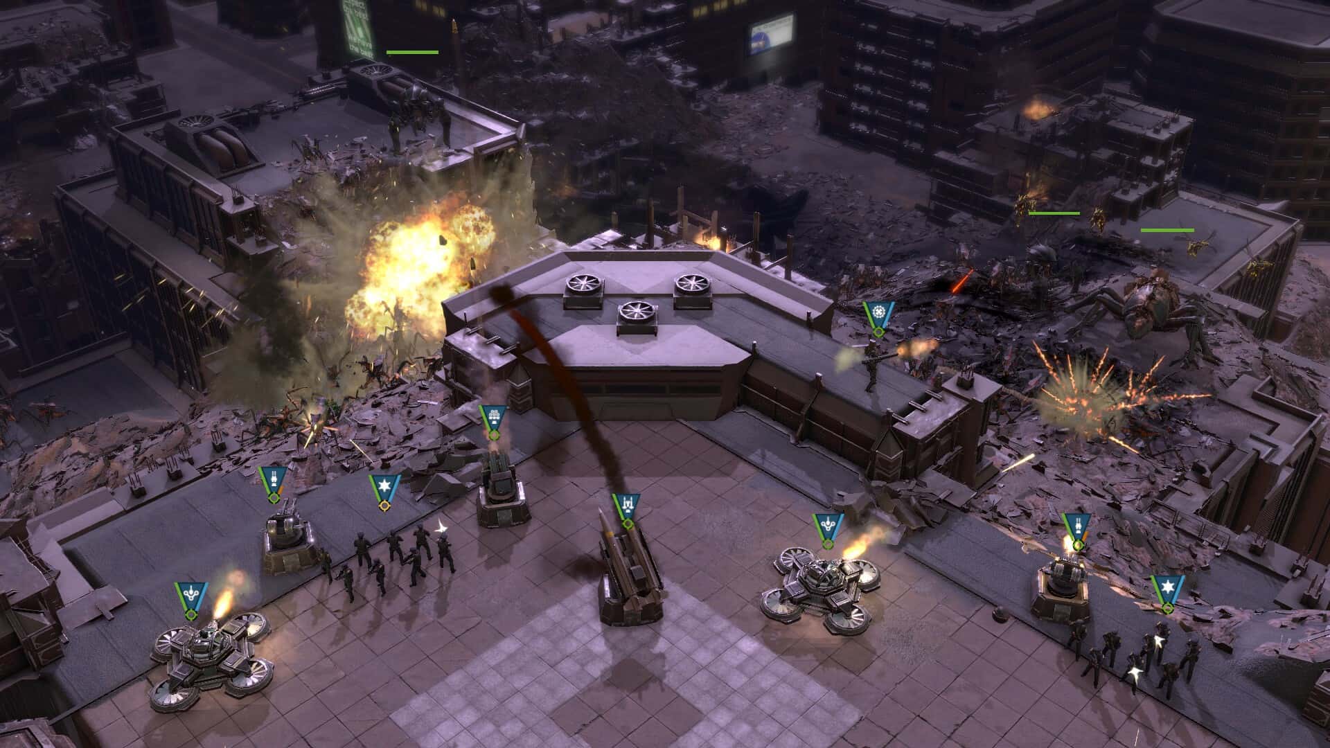 #6. Starship Troopers: Terran Command - Urban Onslaught (GOG) By: Slitherine Ltd.