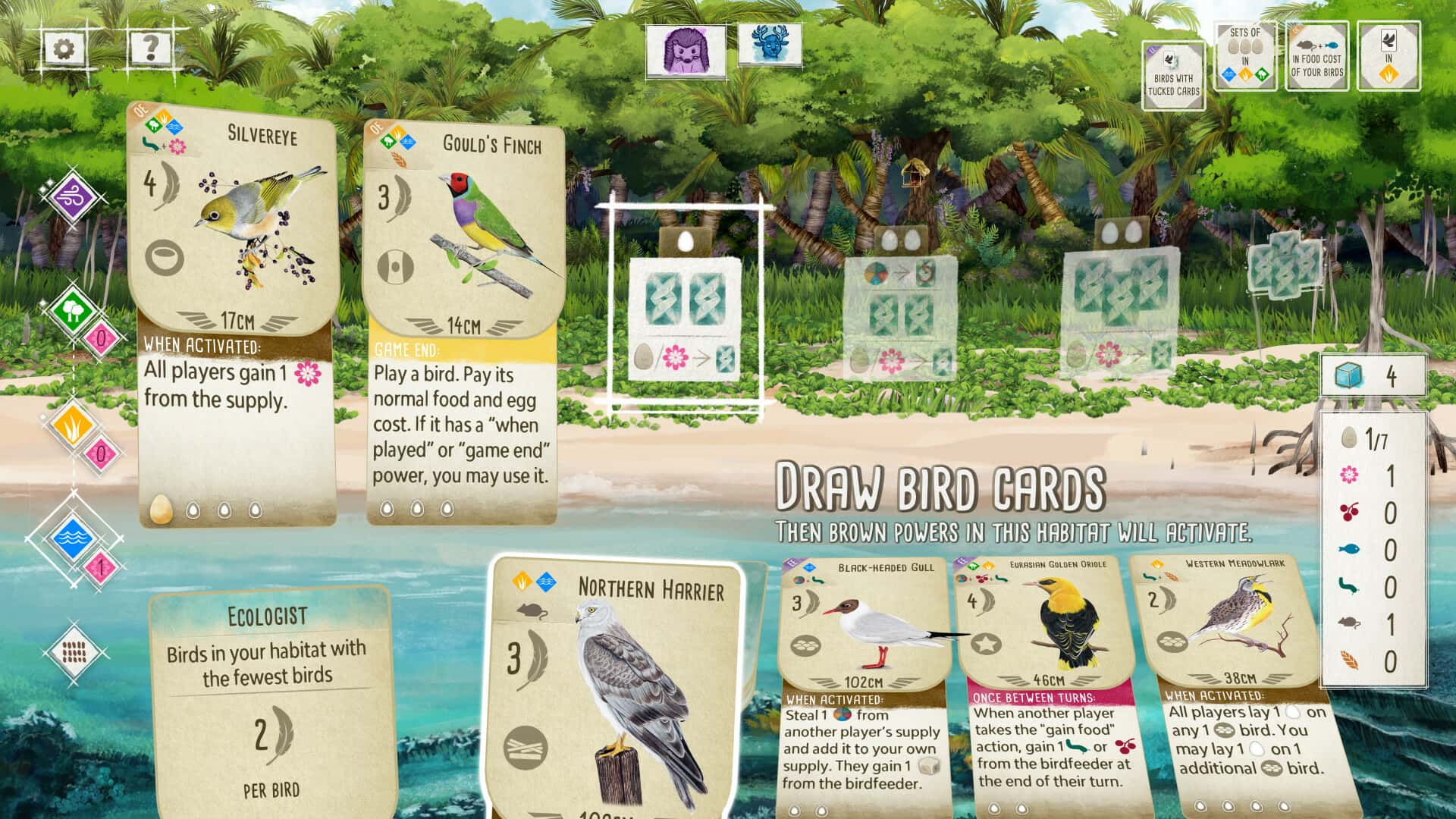 #4. Wingspan: Oceania Expansion (GOG) 由: Monster Couch, Stonemaier Games, indienova