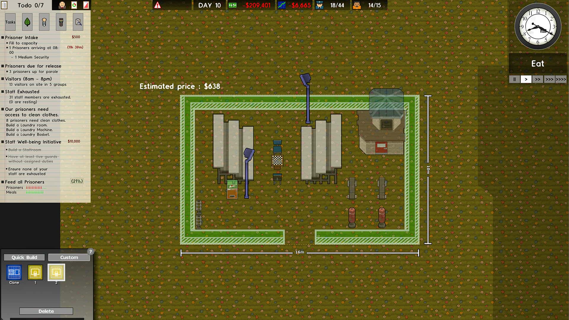 #7. Prison Architect - Free For Life (GOG) Bởi: Paradox Interactive