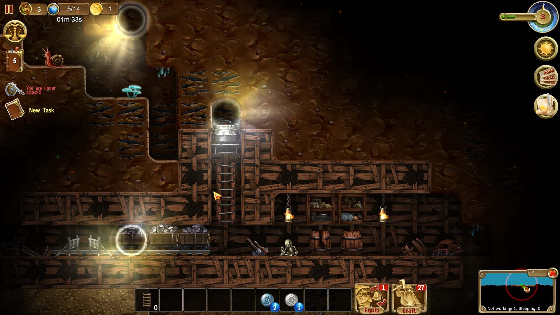 #2. Craft the World - Abandoned Mines (GOG) 由: Dekovir Entertainment