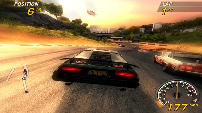 #6. FlatOut 2 (GOG) 由: Strategy First