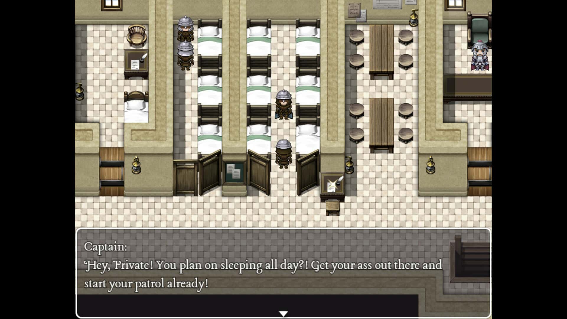 #1. The Black Guards of Odom - Desert Town Prison UNRATED (GOG) โดย: Kagura Games