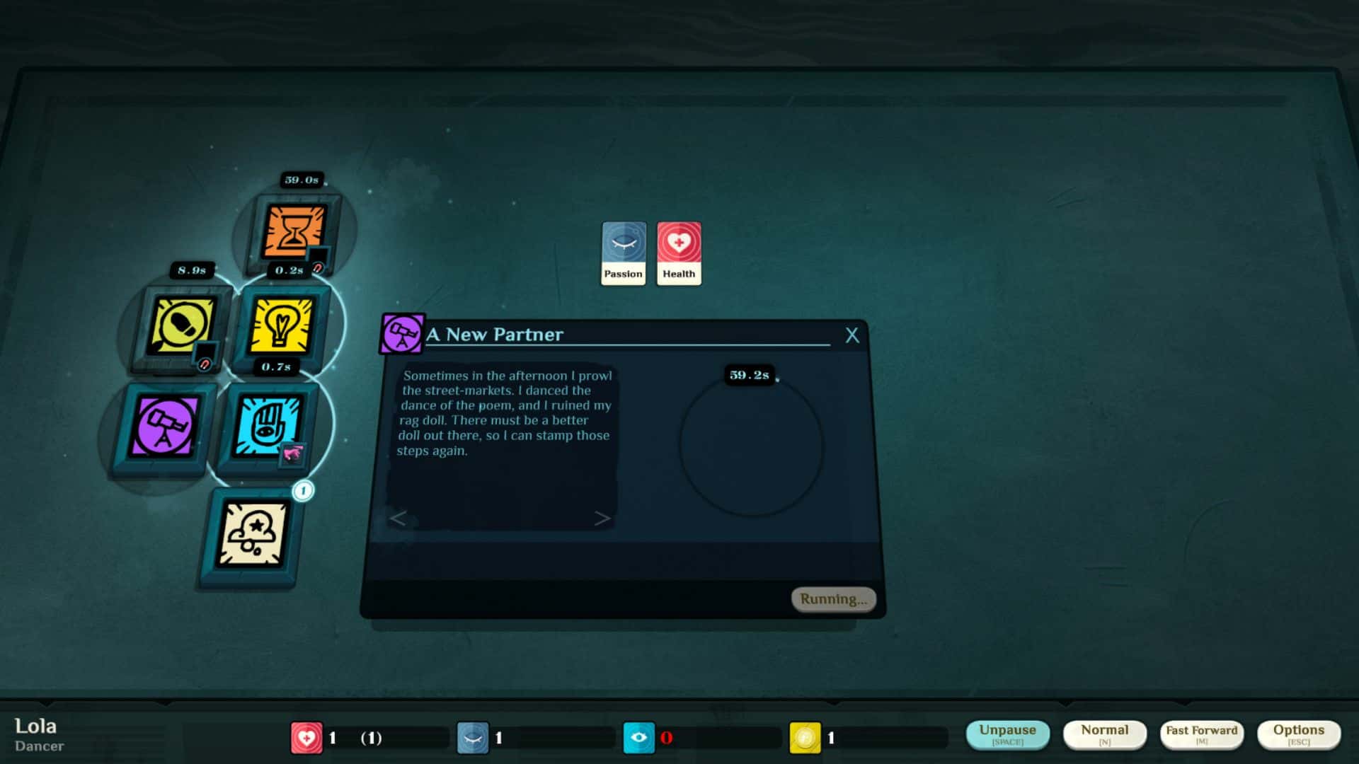 #7. Cultist Simulator: The Dancer (GOG) Door: Weather Factory
