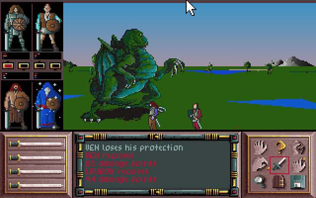 #3. Drakkhen (GOG) Door: Atari