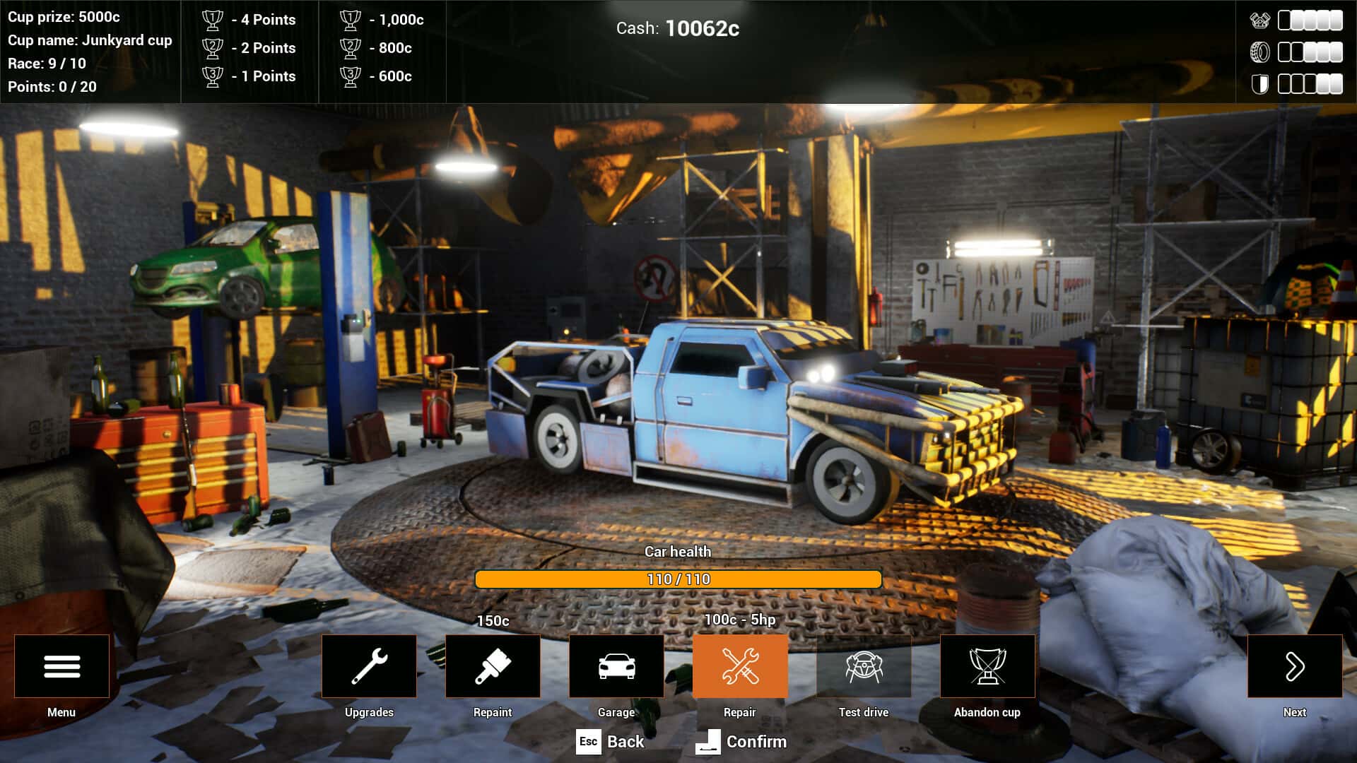 #10. Barely Racing (GOG) By: Fragile Software