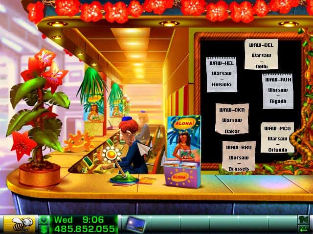 #1. Airline Tycoon Deluxe (GOG) โดย: HandyGames, Black Forest Games