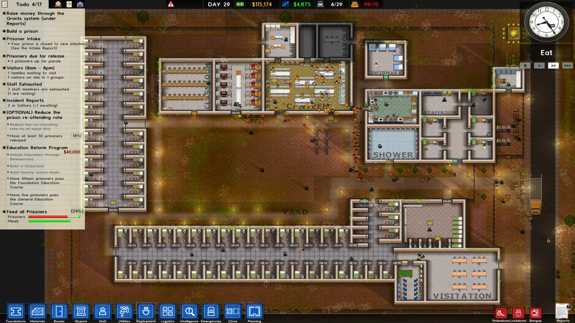 #5. Prison Architect (GOG) Bởi: Paradox Interactive