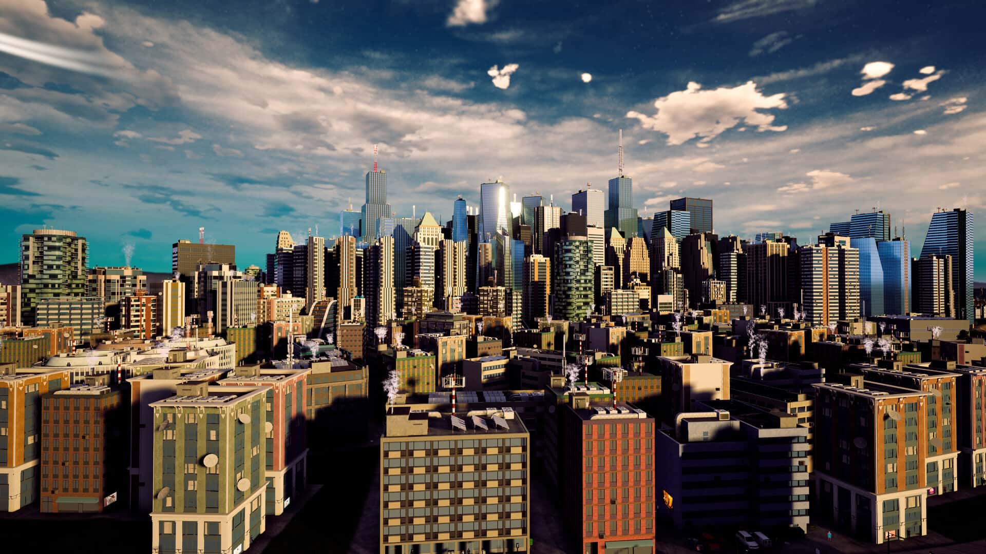#7. Highrise City Demo (GOG) De: Deck13