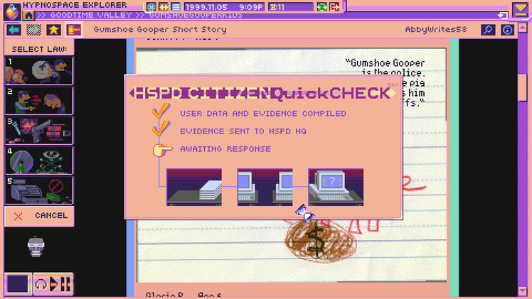 Hypnospace Outlaw screenshot screenshot 4