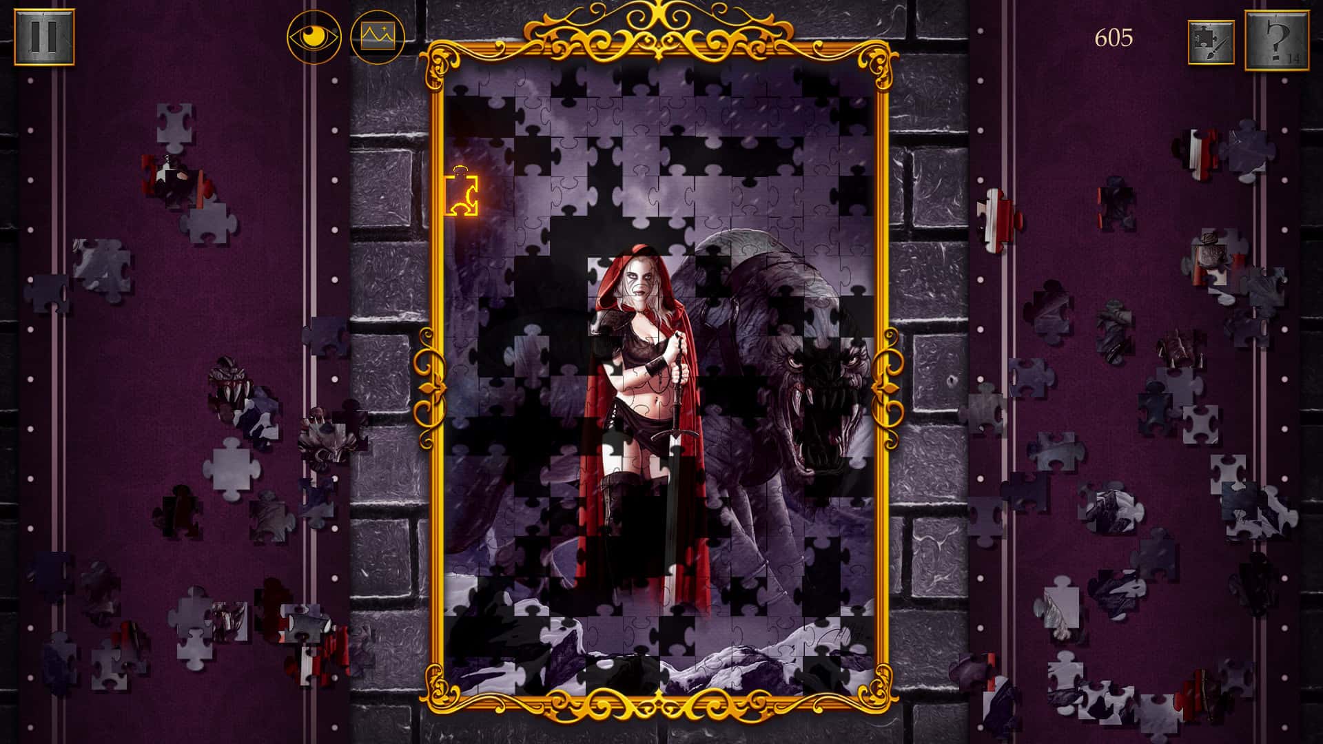 #2. Dark Fantasy: Epic Jigsaw Puzzle (GOG) 由: MediBang Games