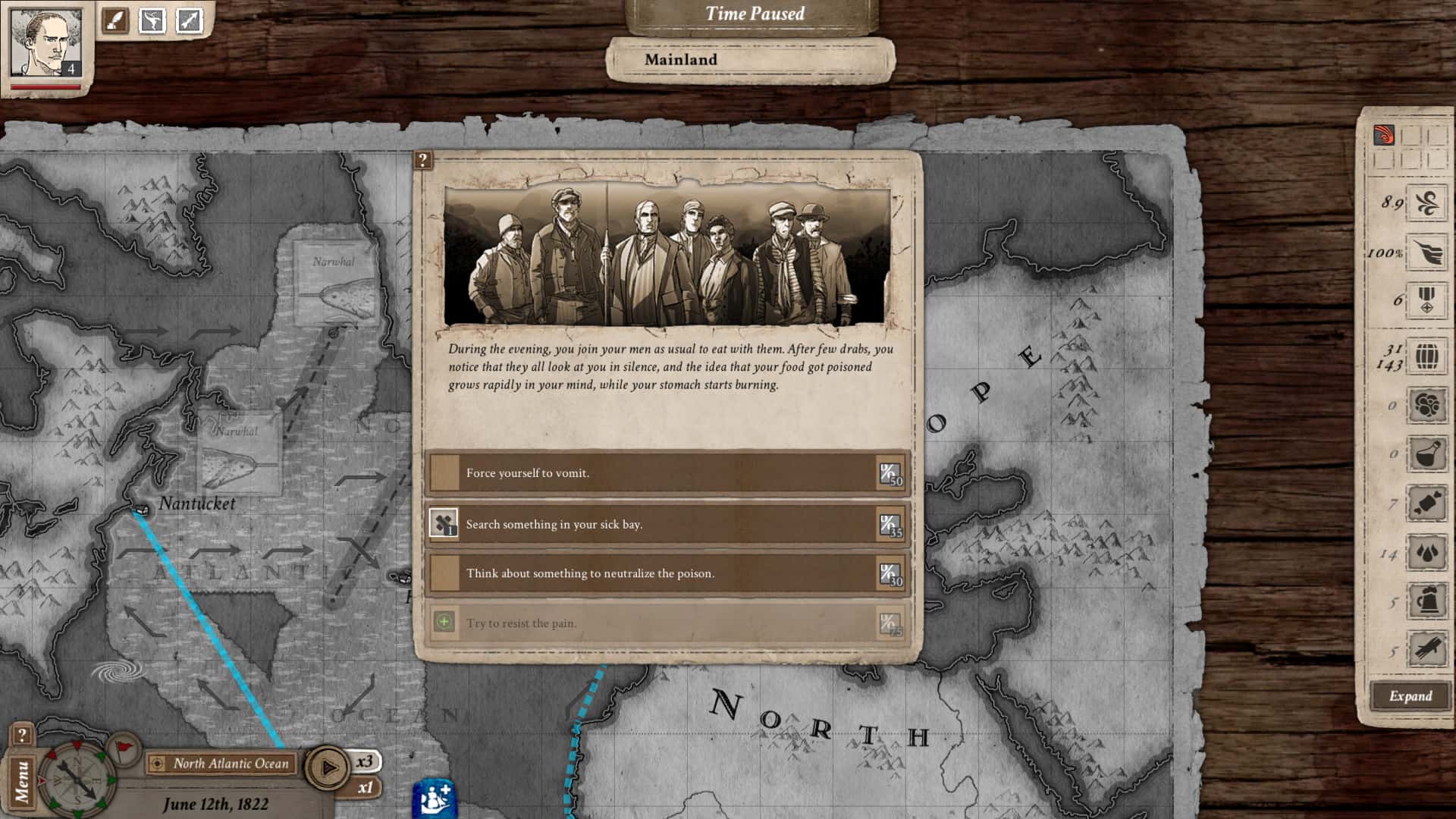 #3. Nantucket - Songs of the Braves (GOG) By: Picaresque Games