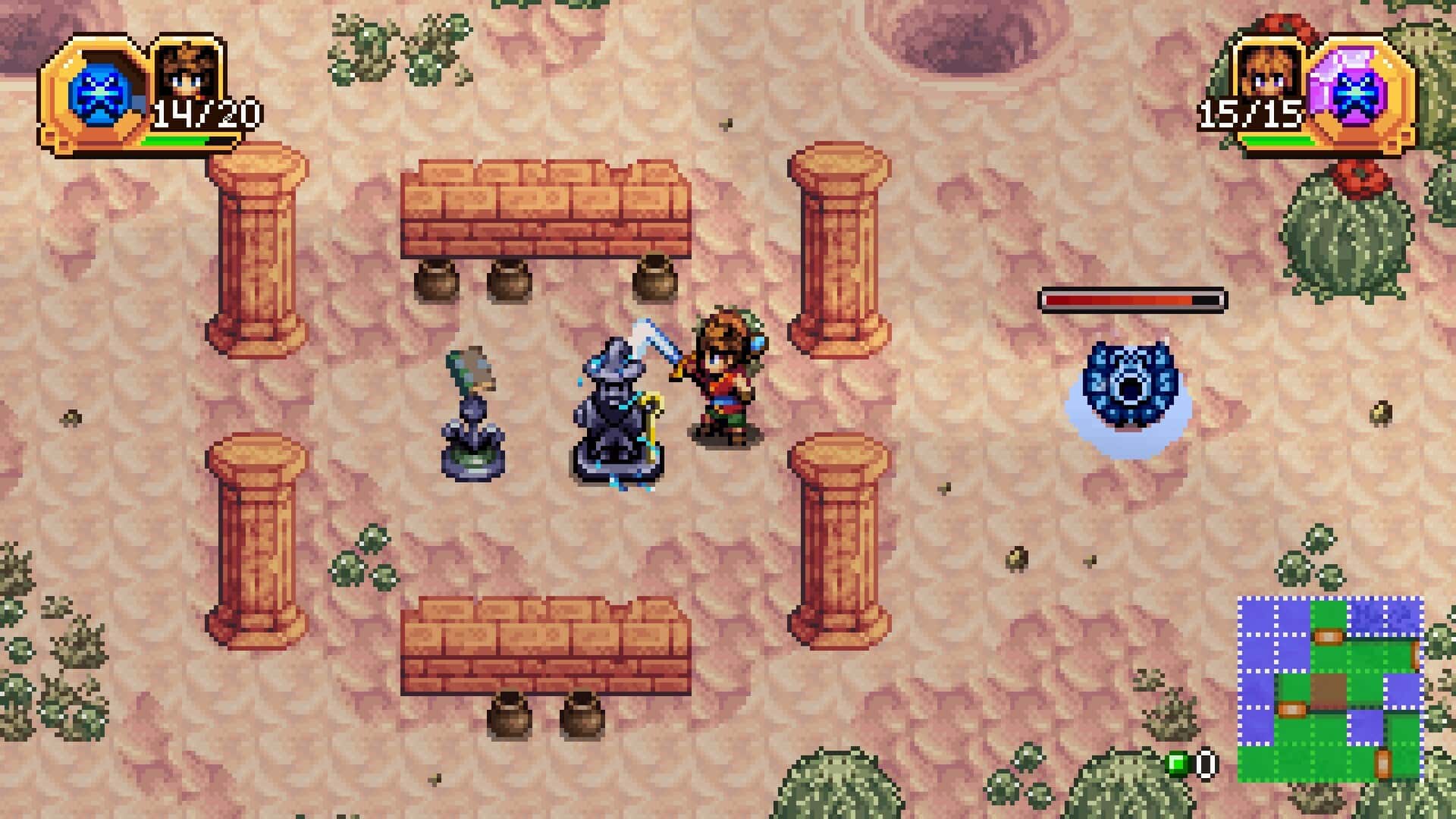 #7. Shrine's Legacy Deluxe Edition (GOG) De: indie.io, Levelup Games