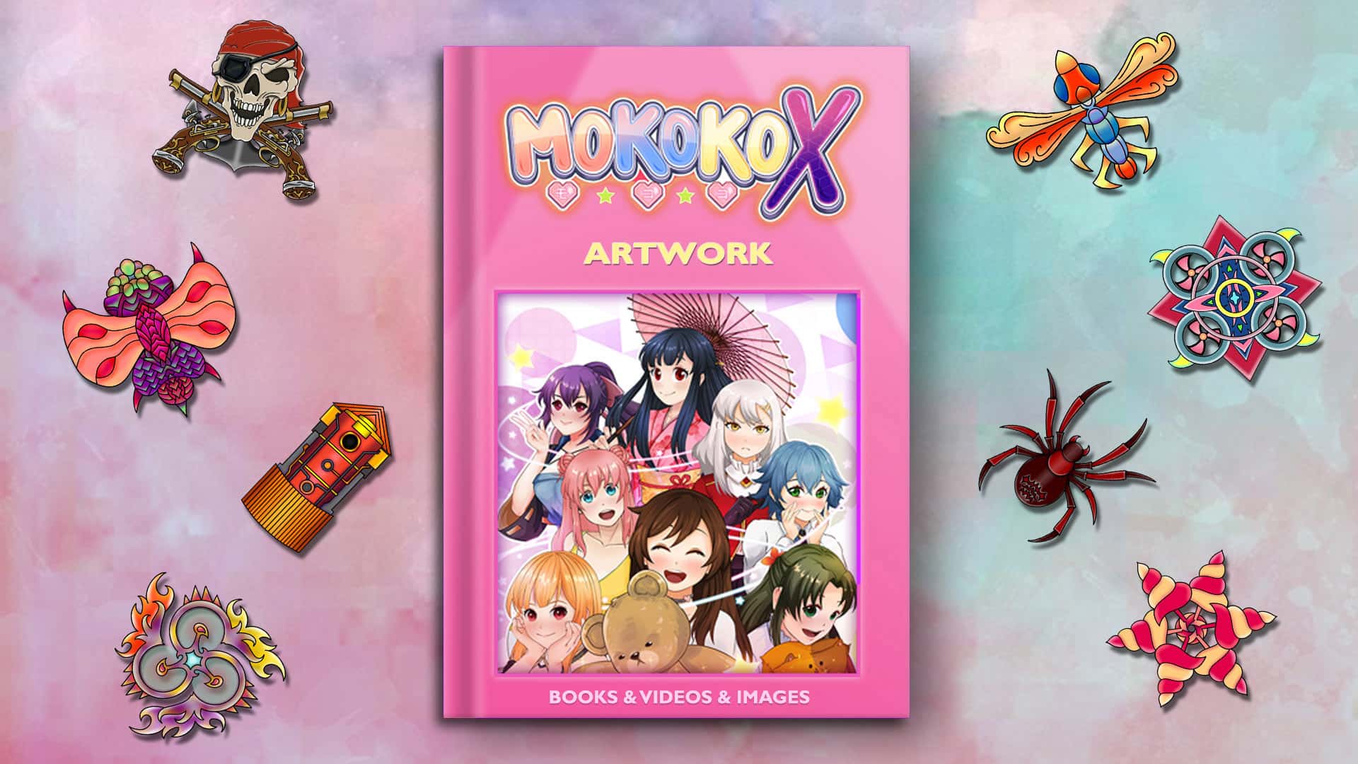 Mokoko X - Artwork (GOG) بواسطة: MediBang Games