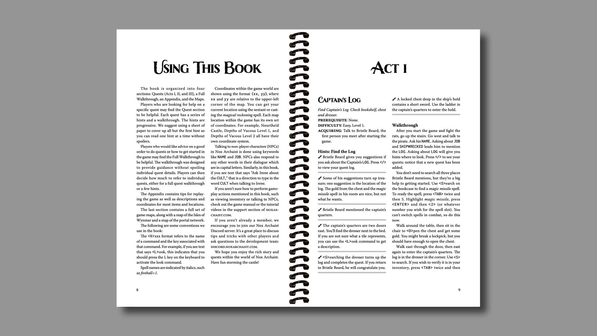 #1. Nox Archaist Book of Hints (GOG) 由: 6502 Workshop
