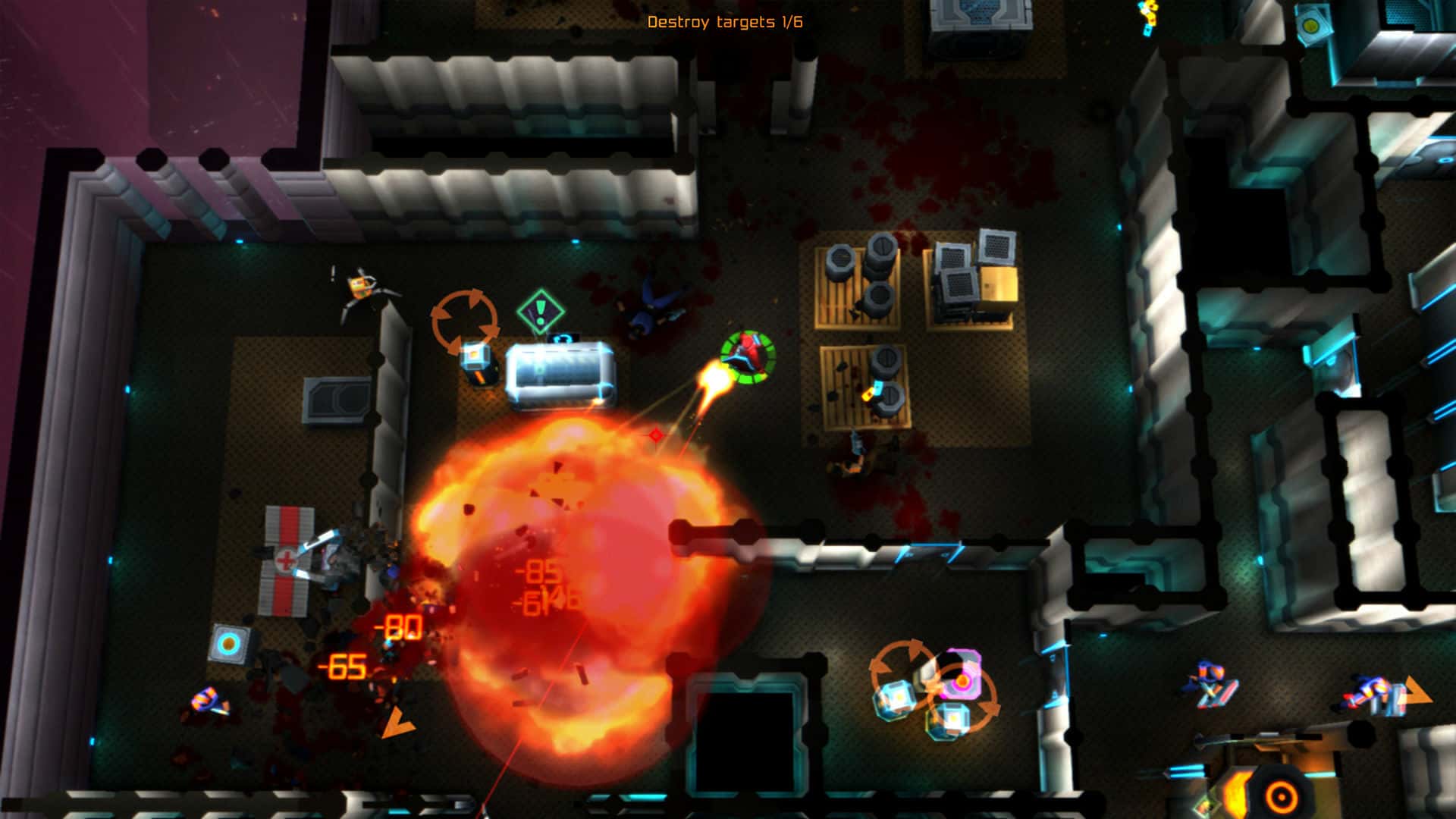 #8. Neon Chrome (GOG) 由: 10tons